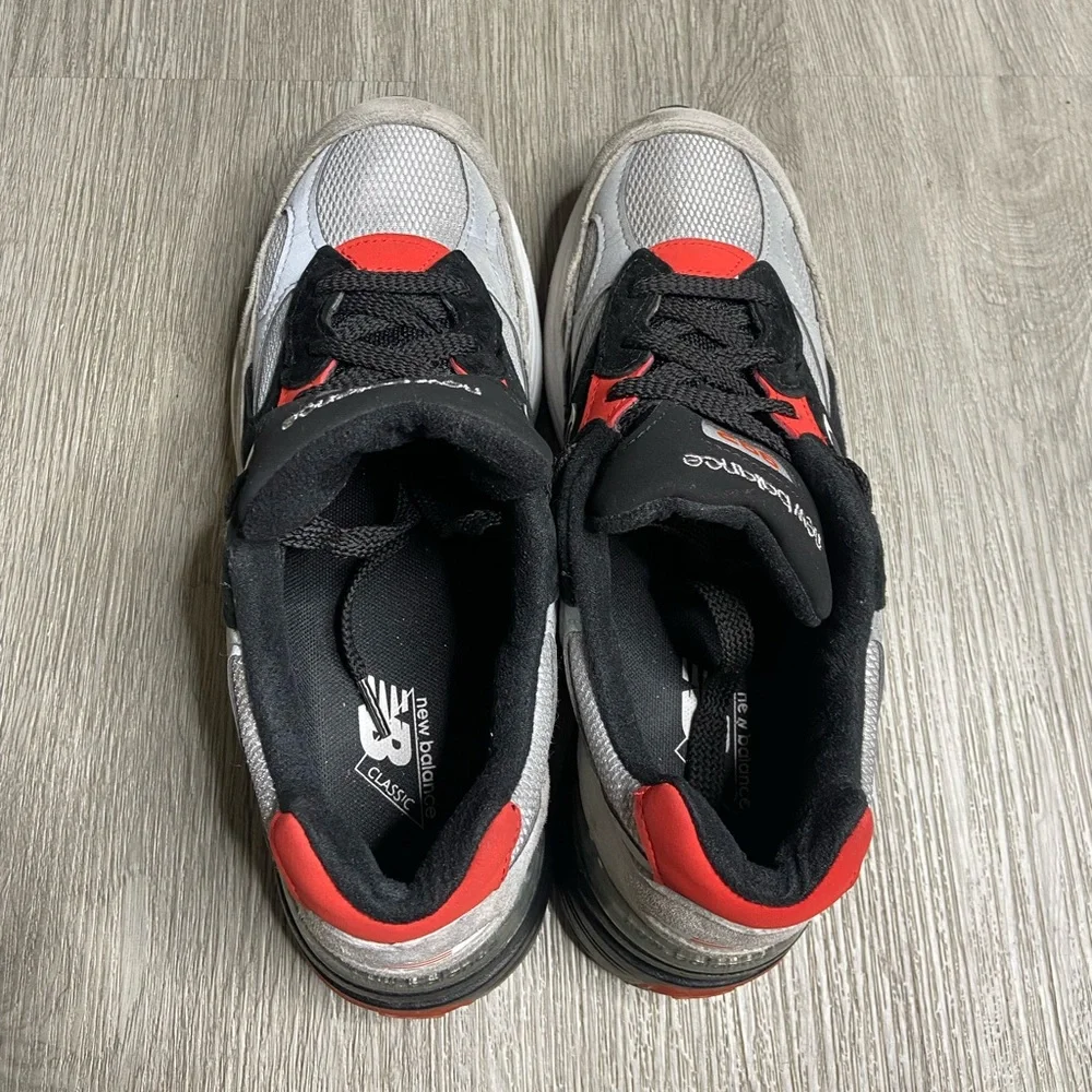 New Balance 992 x DTLR Discover & Celebrate DMV Mens Shoe Size 7 Gray Preowned - Picture 6 of 8